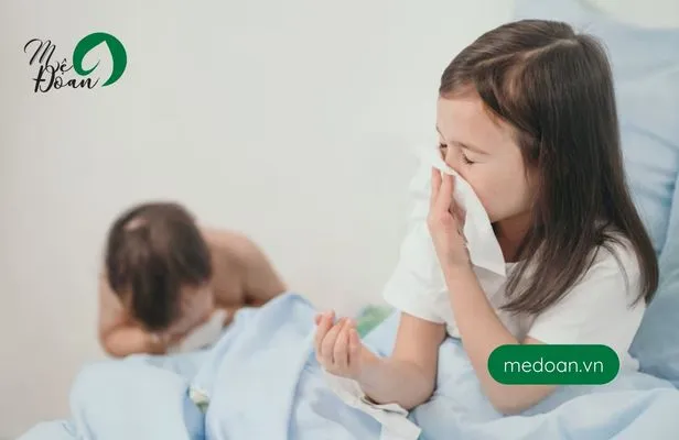 triệu chứng cảm cúm ở trẻ